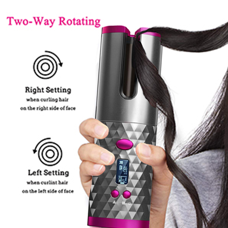 50% Off Last Day Promotion-- Auto Rotating Ceramic Hair Curler