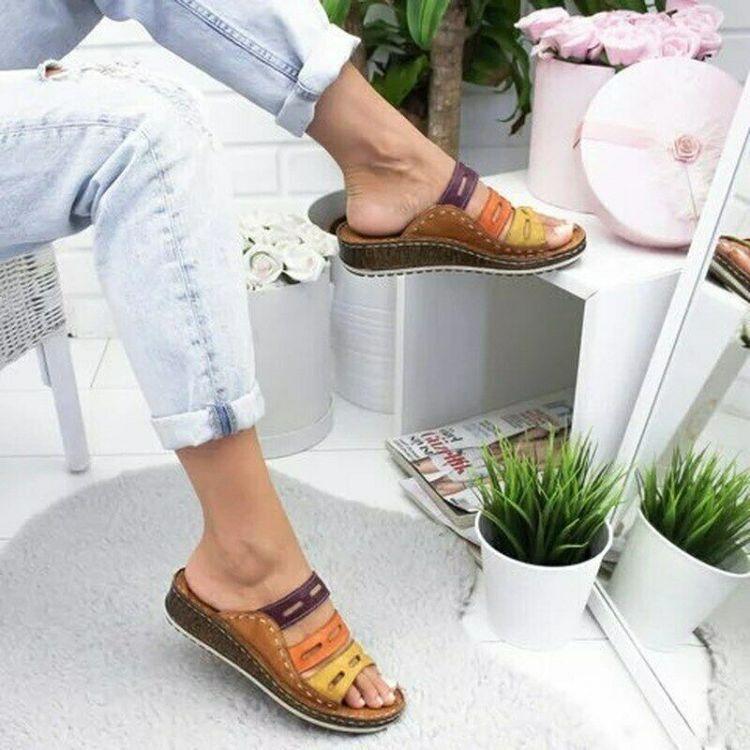 Breathable Three Color Orthopedic Sandal