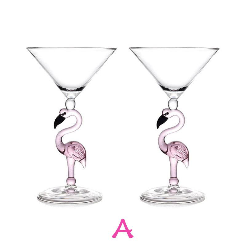 【🍷2020 NEW 🍷】Creative Flamingo Wine Glasses Durable Goblet Set