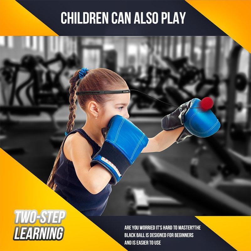 BOXING REFLEX BALL HEADBAND