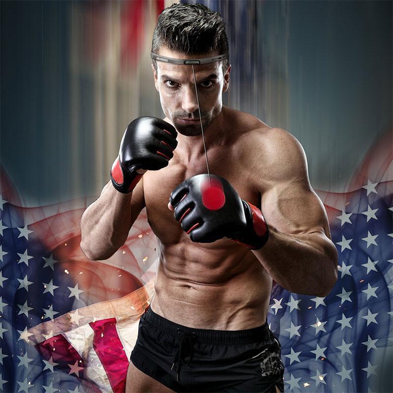 BOXING REFLEX BALL HEADBAND
