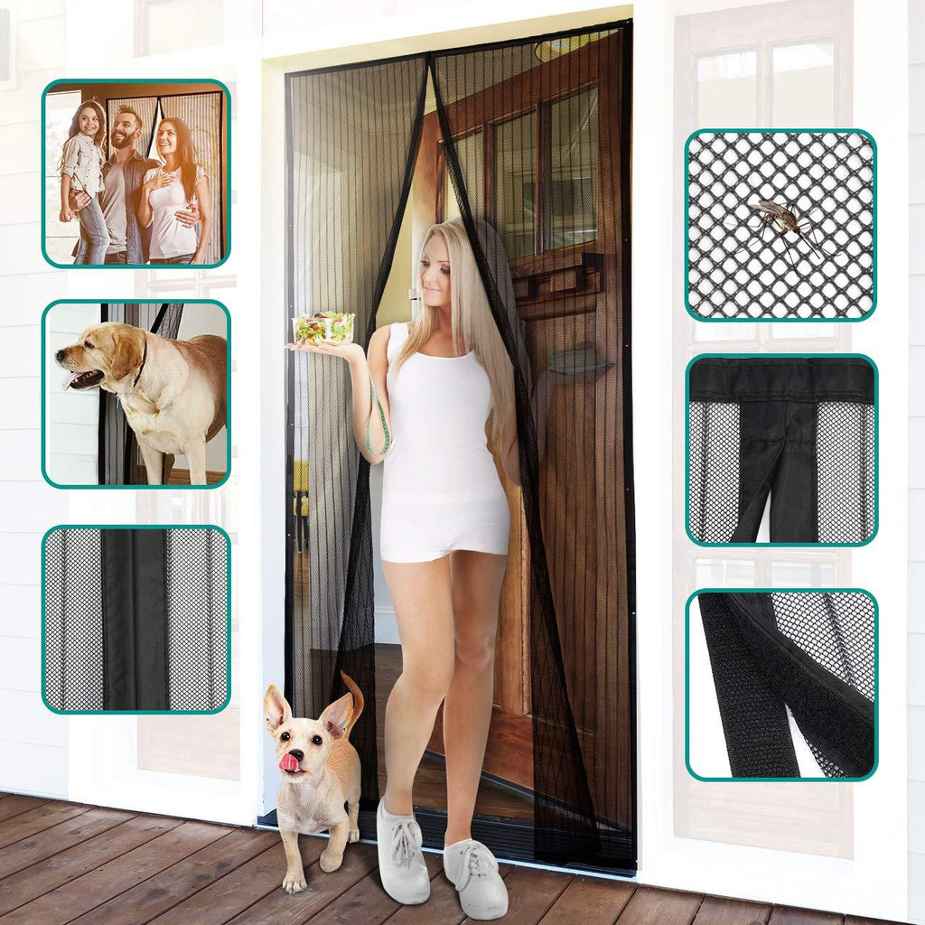 50% OFF 👉 Magnetic Mesh Insect Screen Door