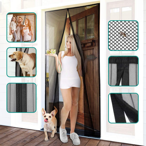 50% OFF 👉 Magnetic Mesh Insect Screen Door
