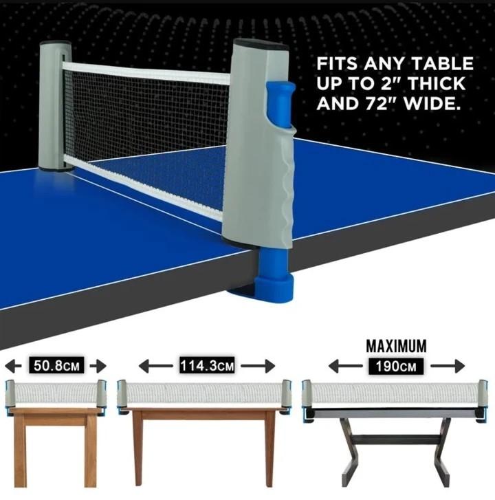 【Discount Today】RETRACTABLE TABLE TENNIS NET🏓