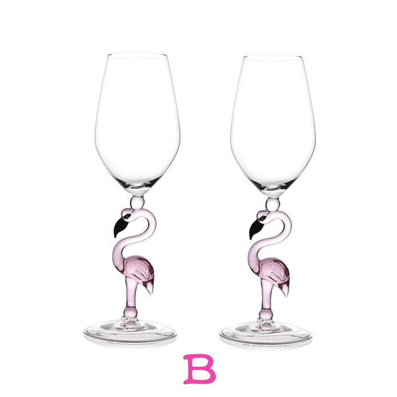 【🍷2020 NEW 🍷】Creative Flamingo Wine Glasses Durable Goblet Set