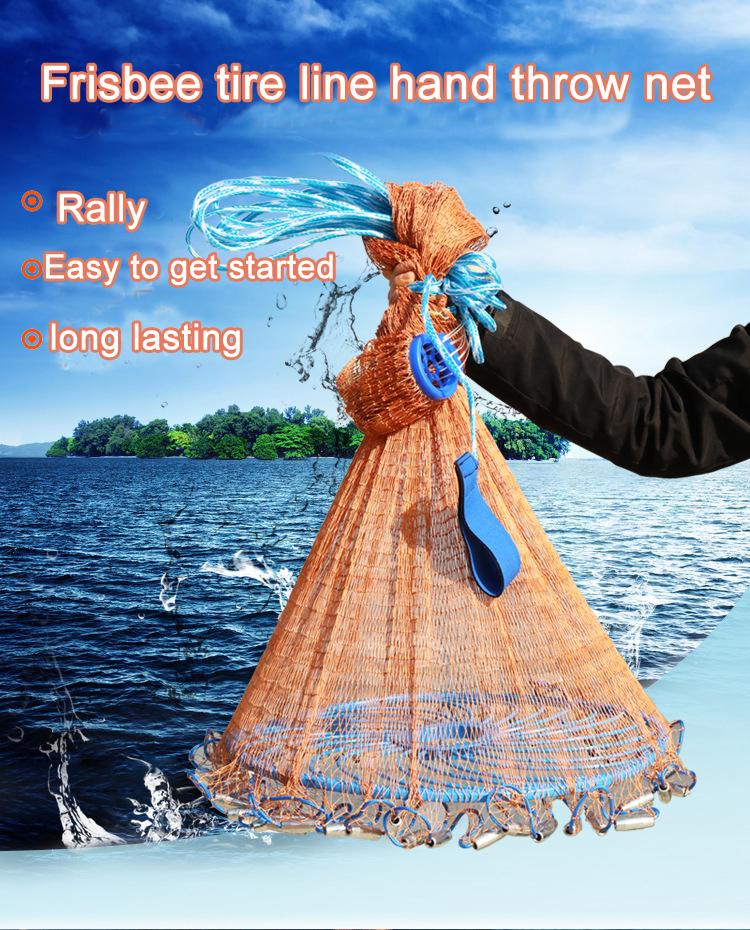 Magic Frisbee Fishing Net