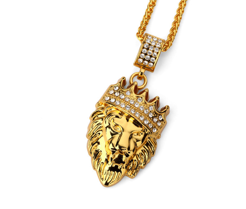 Lion Rhinestone Necklaces