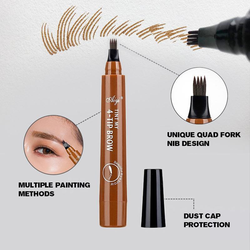 GlowWish 4 Points Eyebrow Pen--Buy 2 Free Shipping