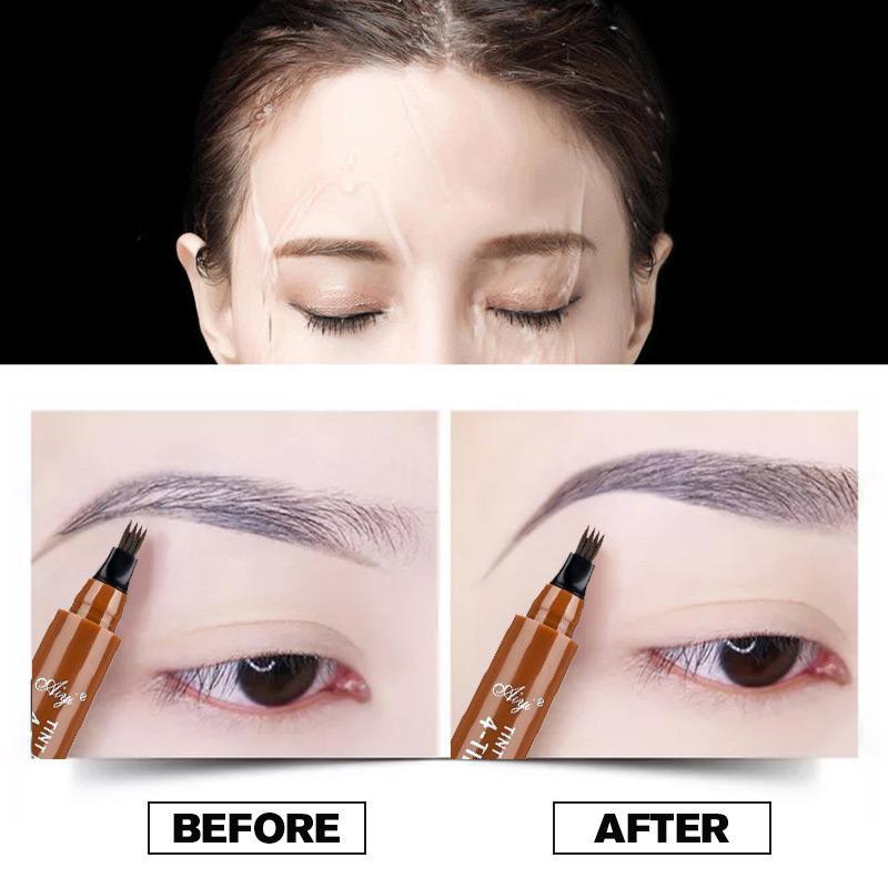 GlowWish 4 Points Eyebrow Pen--Buy 2 Free Shipping