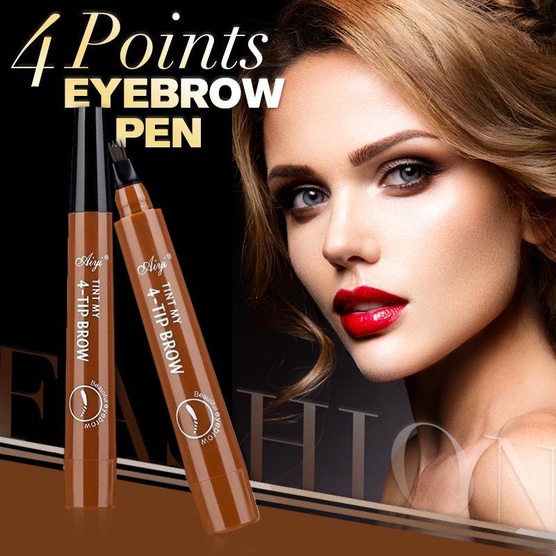 GlowWish 4 Points Eyebrow Pen--Buy 2 Free Shipping