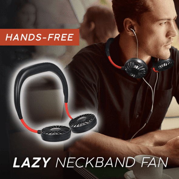 New Portable Hanging Neck Fan