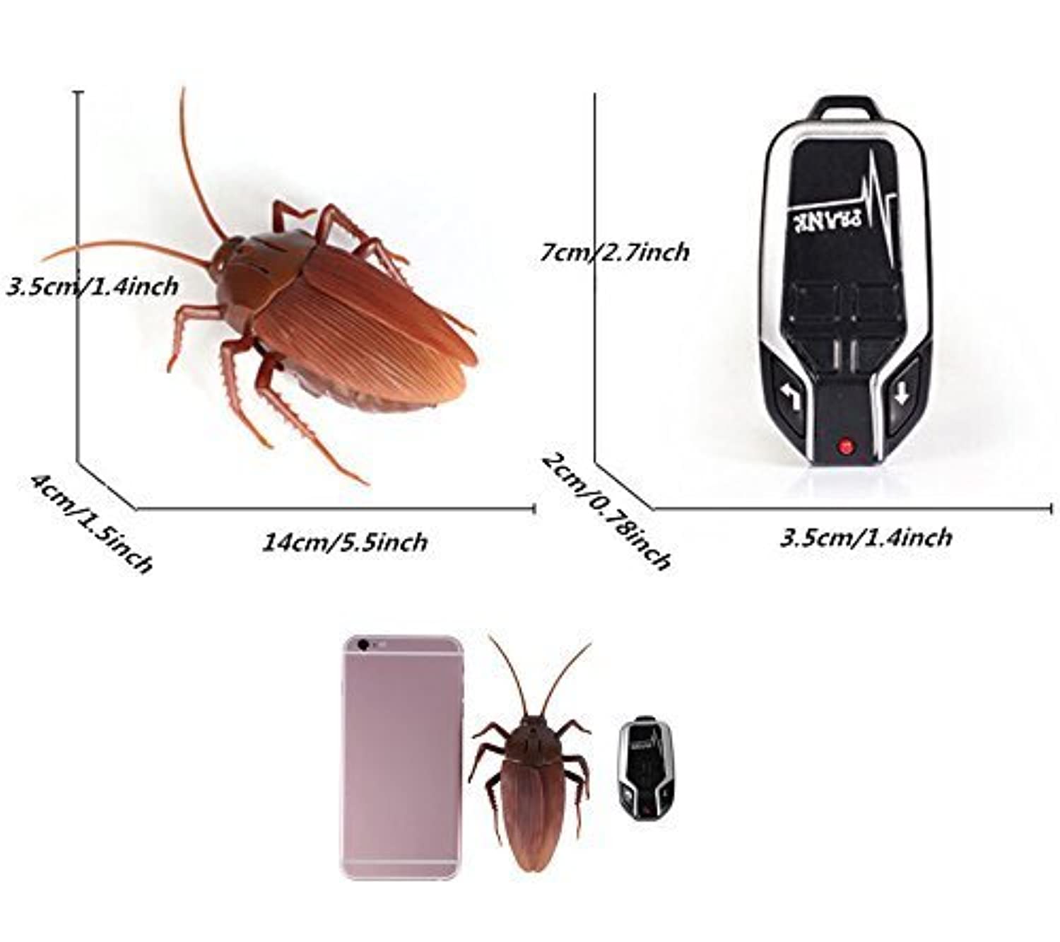 Remote Control Cockroach Toy