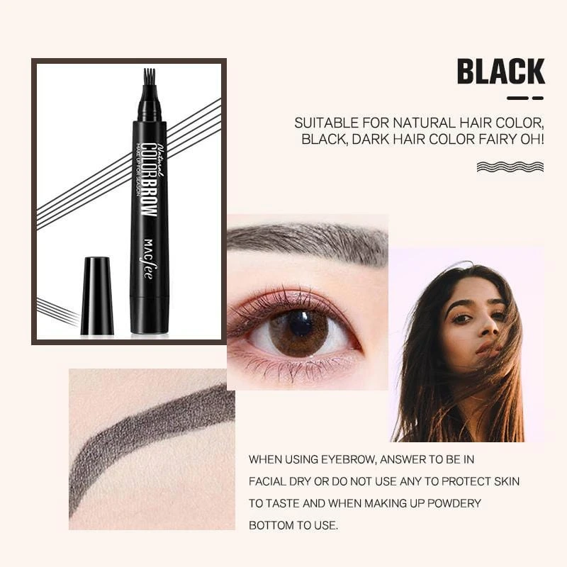 GlowWish 4 Points Eyebrow Pen--Buy 2 Free Shipping