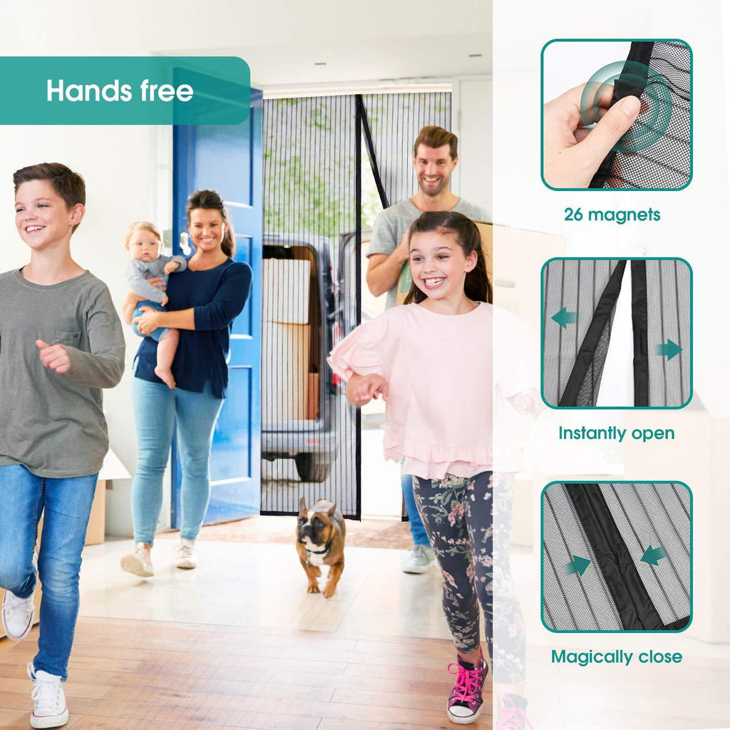 50% OFF 👉 Magnetic Mesh Insect Screen Door