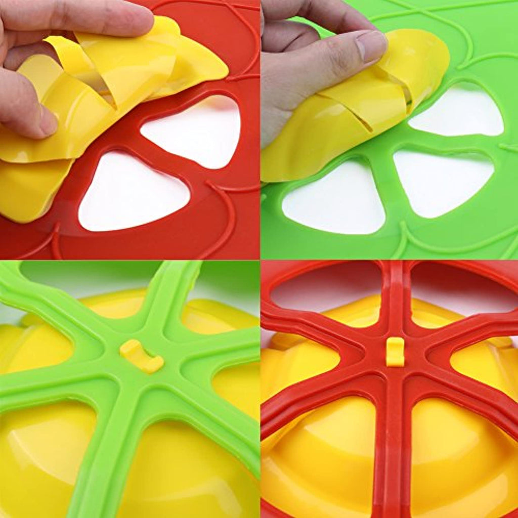 Handy Magic Lid - No Boil Over Lid (Green And Red)