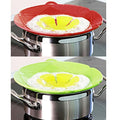 Handy Magic Lid - No Boil Over Lid (Green And Red)