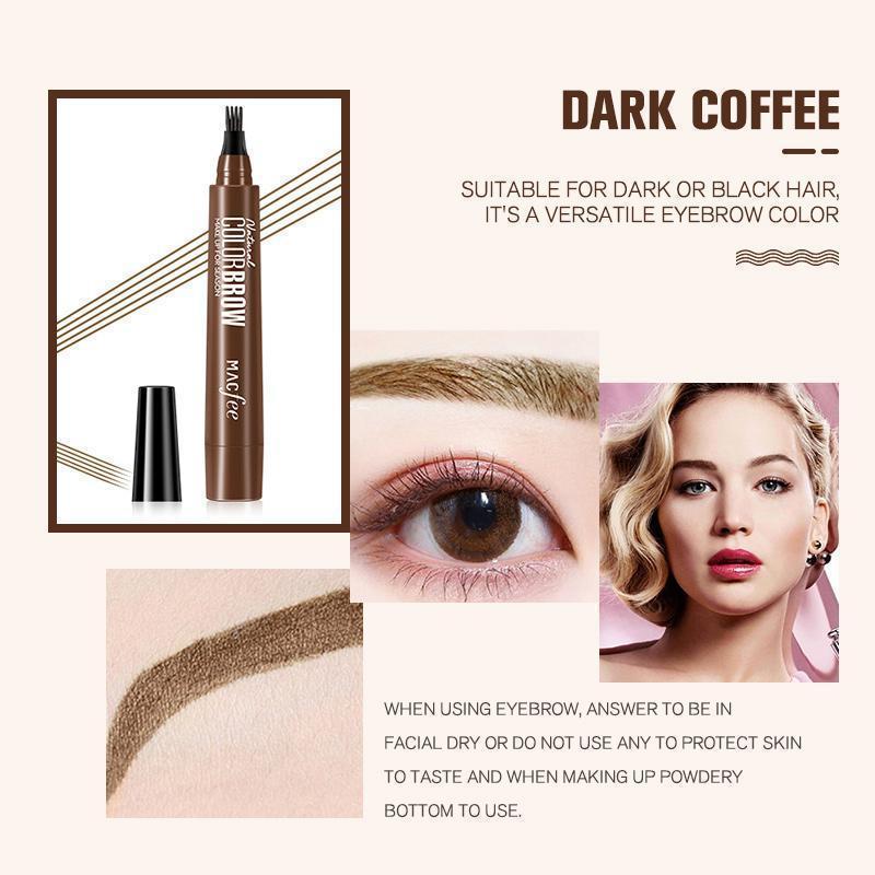 GlowWish 4 Points Eyebrow Pen--Buy 2 Free Shipping