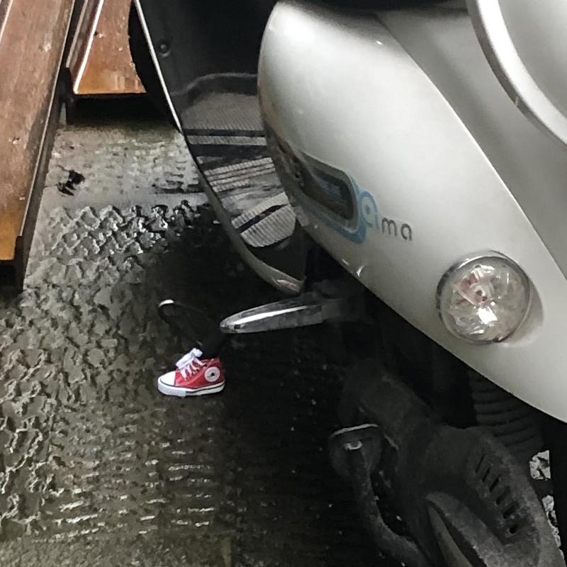 New Arrive--Motorcycle Bicycle Kickstand Shoes