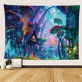 Mushroom Village Tapestry
