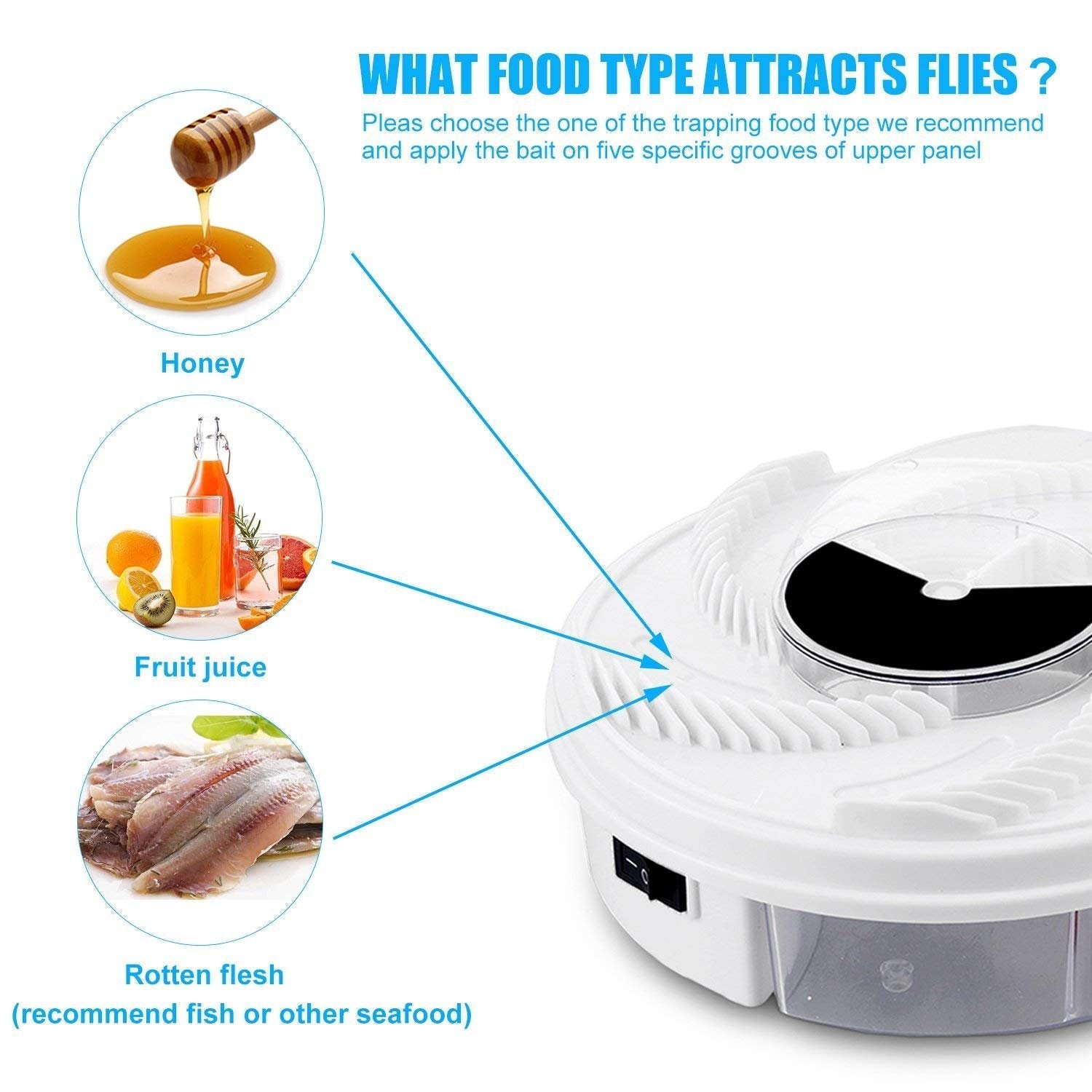 Electric Fly Trap Device - Automatic Catcher ( Free Shipping)