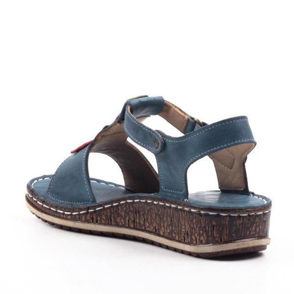 Women's Casual Daily Comfort Open Toe Wedge Sandals