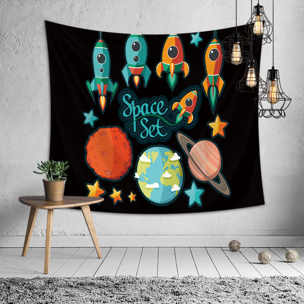 Moon landing Tapestry