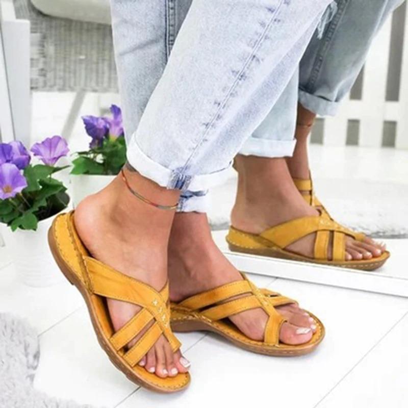 Orthopedic Sandals With Soft Soles And Corrective Functions