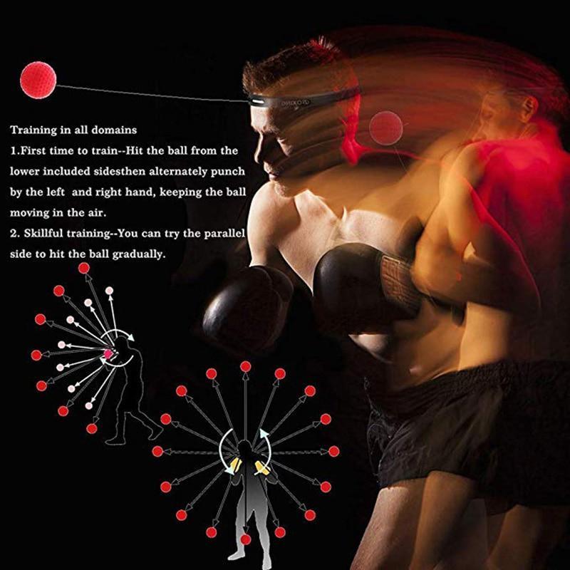 BOXING REFLEX BALL HEADBAND