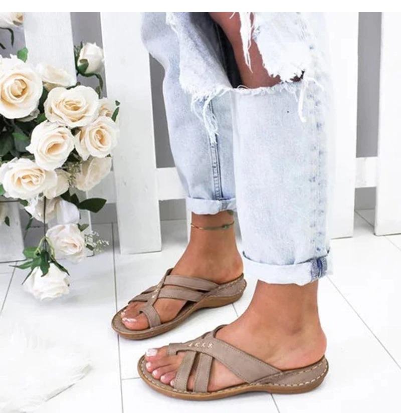 Orthopedic Sandals With Soft Soles And Corrective Functions