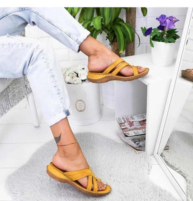 Orthopedic Sandals With Soft Soles And Corrective Functions