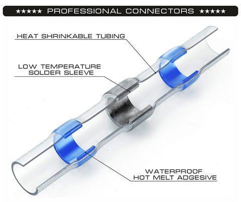 Waterproof Solder Wire Connectors-50PCS
