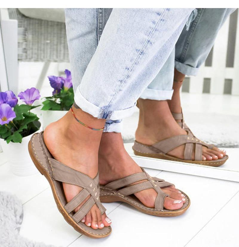 Orthopedic Sandals With Soft Soles And Corrective Functions