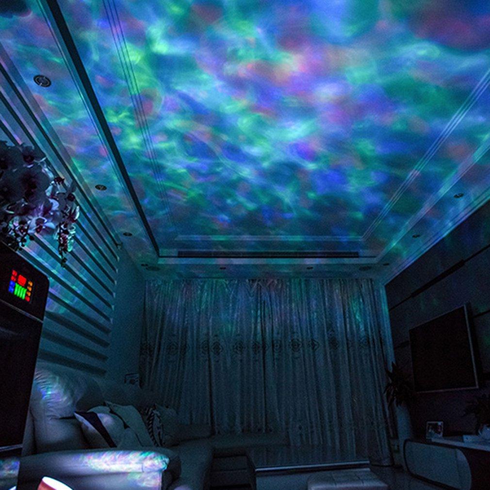 Ocean Wave Projector 7 color LED Night Light | Music Player