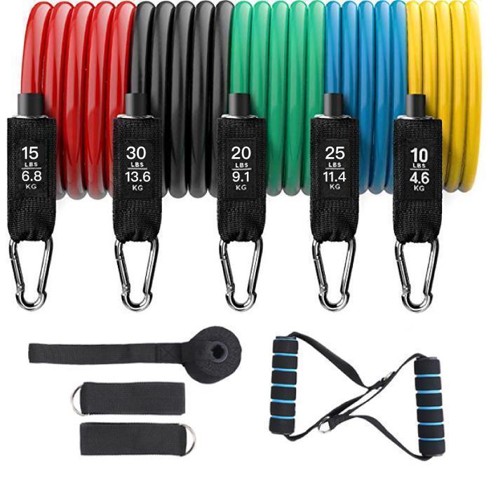 Resistance Band Set ( 11 Piece Set )-Buy 2 Free Shipping