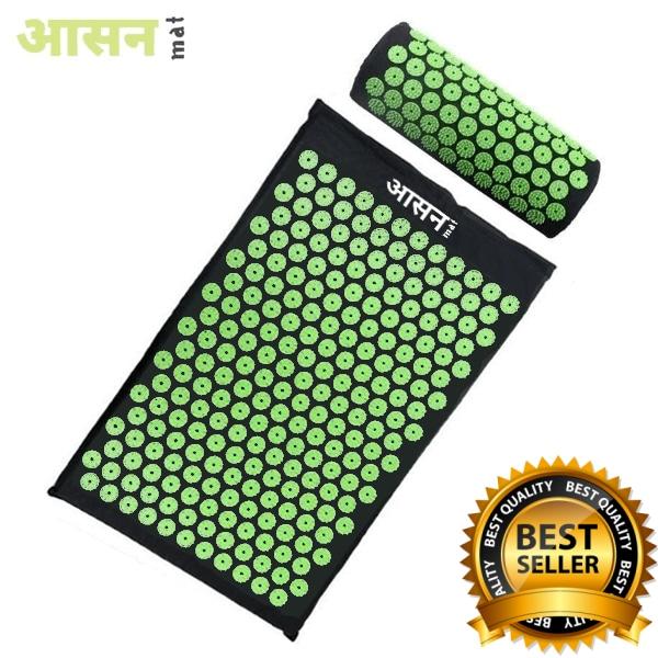 Aasana Acupressure Mat Combo Chronic Pain Relief Yoga Mat