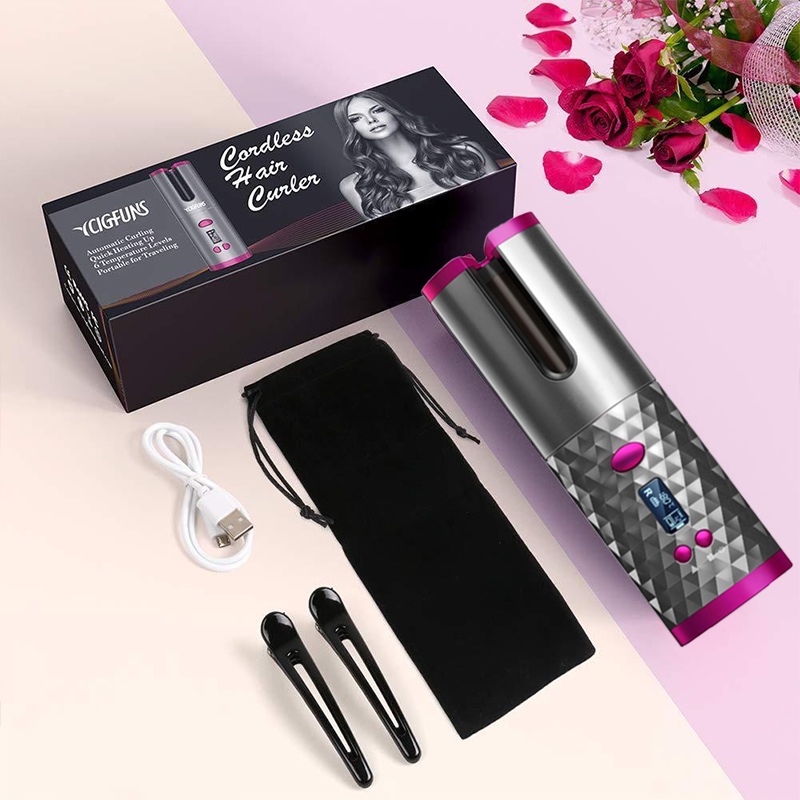 50% Off Last Day Promotion-- Auto Rotating Ceramic Hair Curler