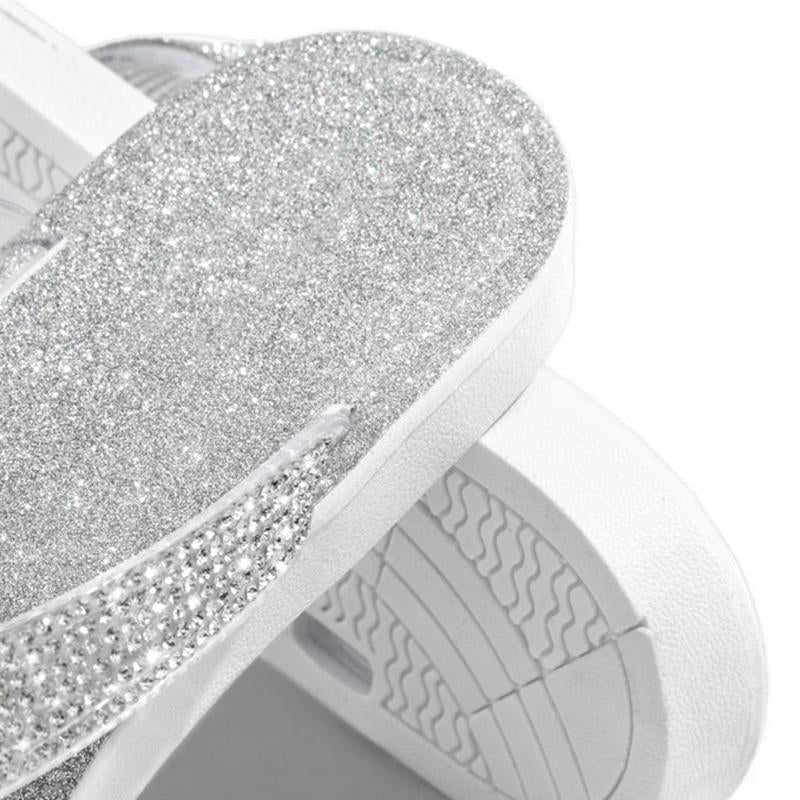 Women's Rhinestone Flat Slippers