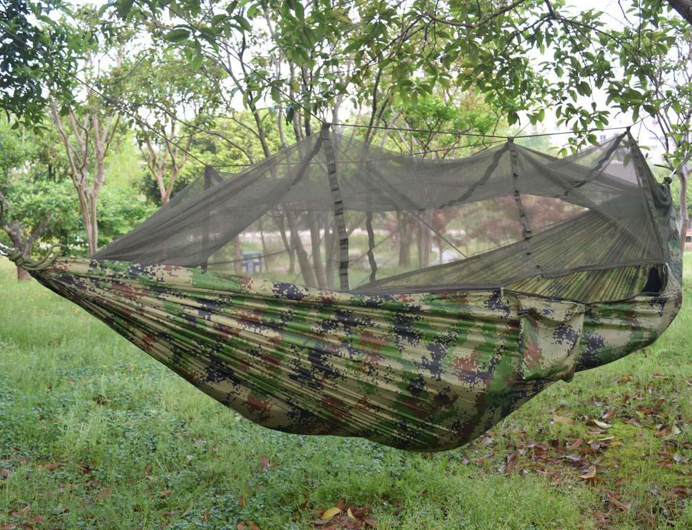 Inspire Uplift Others & Gifts Camouflage Treehouse Mosquito Net Hammock