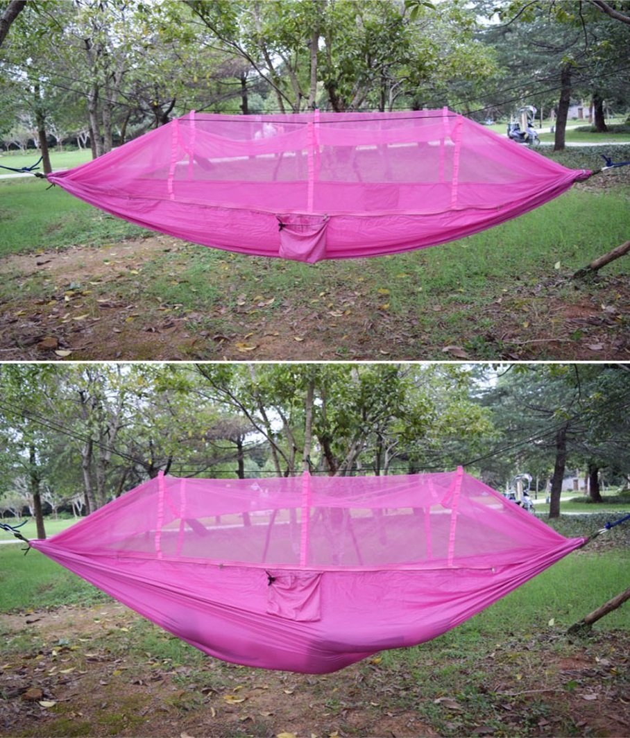 Inspire Uplift Others & Gifts Pink Treehouse Mosquito Net Hammock