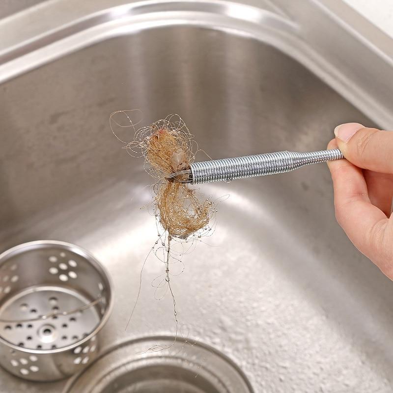Bathroom Kitchen Spring Sewer dredging tool