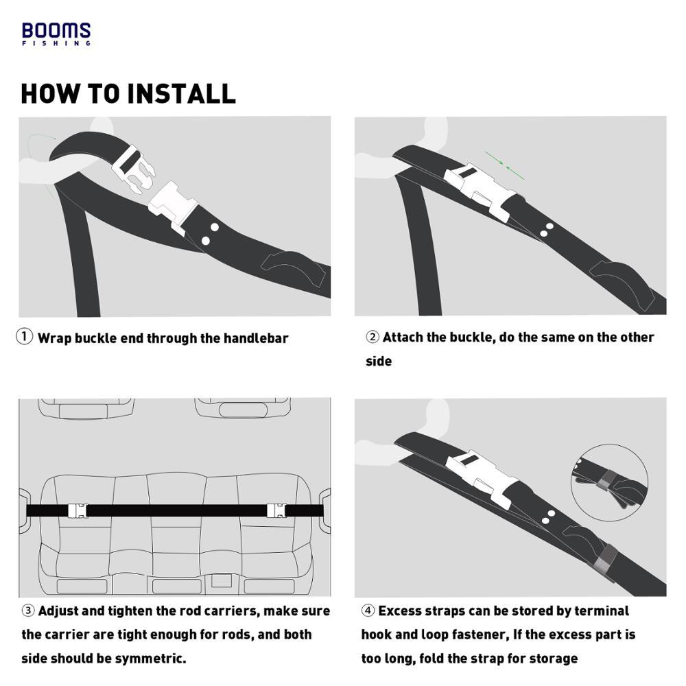 Fishing VRC Vehicle Rod Carrier Belt Strap