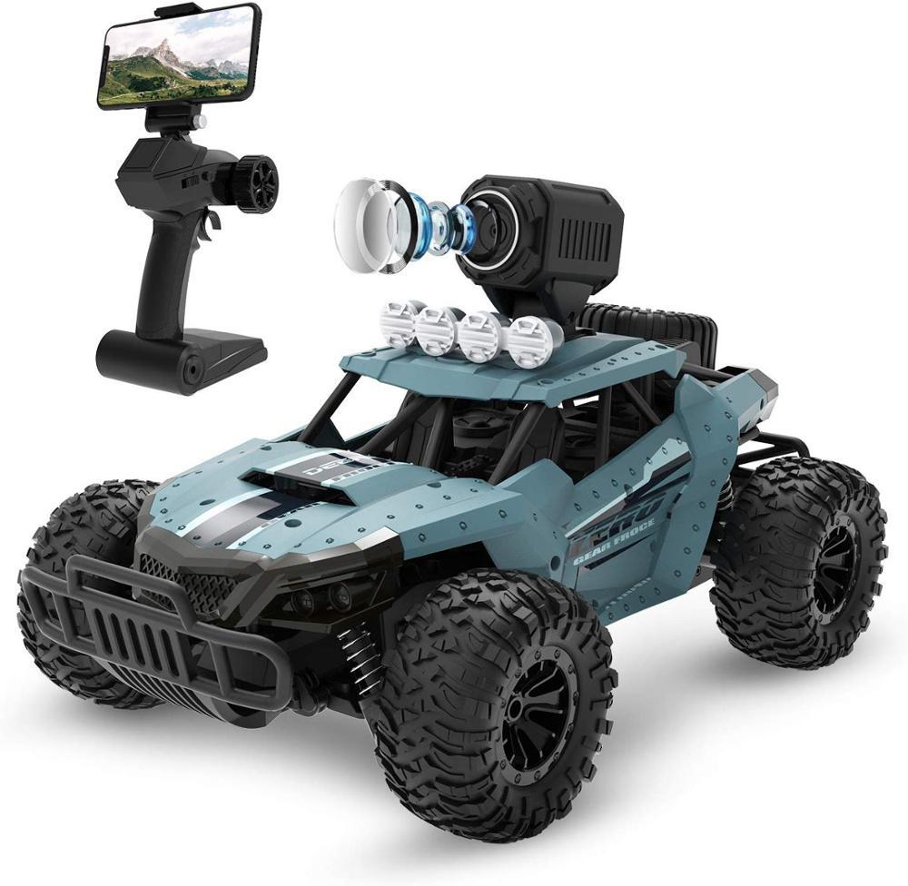 720P HD Camera WiFi FPV RC Off-Road Trucks High Speed Racing 1:18 Toys