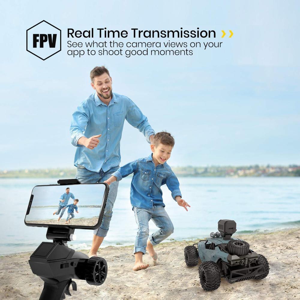 720P HD Camera WiFi FPV RC Off-Road Trucks High Speed Racing 1:18 Toys