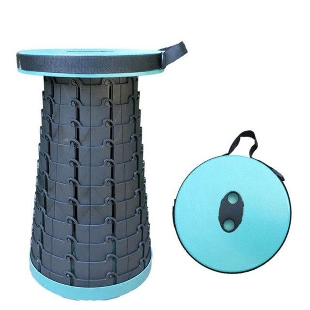 Portable rugged outdoor travel folding stool