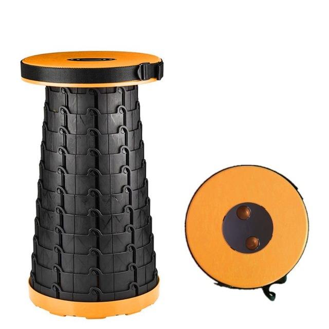 Portable rugged outdoor travel folding stool