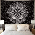 Bohemian Lotus Flower Tapestry