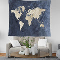 World Map Tapestry