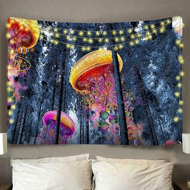 Jellyfish Forest Tapestry