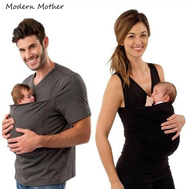 Kangaroo Pocket T-shirt for Mom / Dad