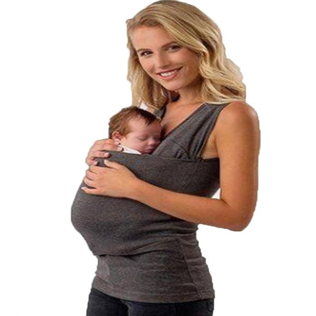 Kangaroo Pocket T-shirt for Mom / Dad